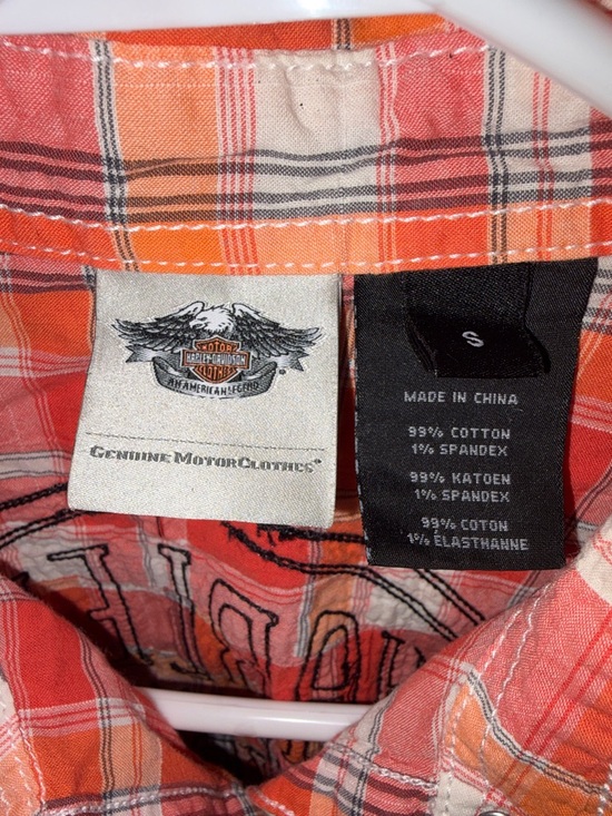 Harley-Davidson Short Sleeve Button Up - Picture 3 of 5